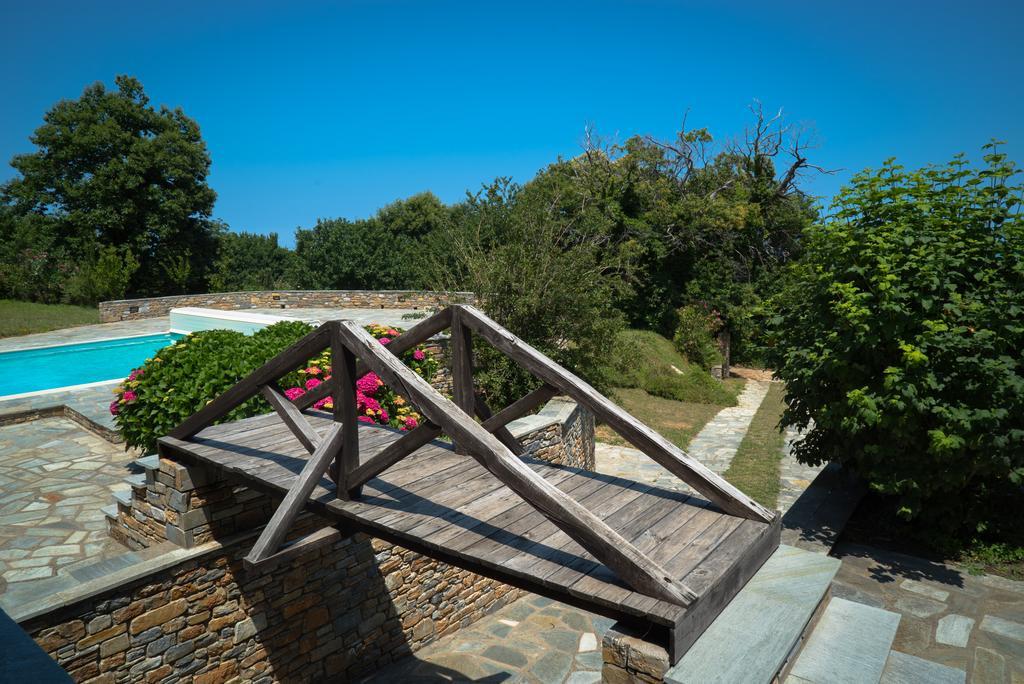 Luxury Villa With Pool In Tsagarada Exterior foto