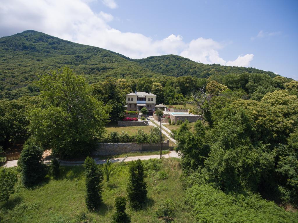 Luxury Villa With Pool In Tsagarada Exterior foto